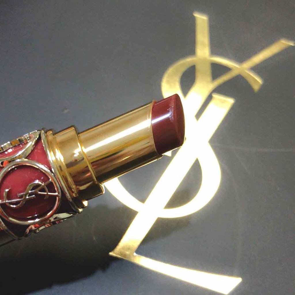 ルージュ ヴォリュプテ シャイン/YVES SAINT LAURENT BEAUTE/口紅を使ったクチコミ(1枚目)