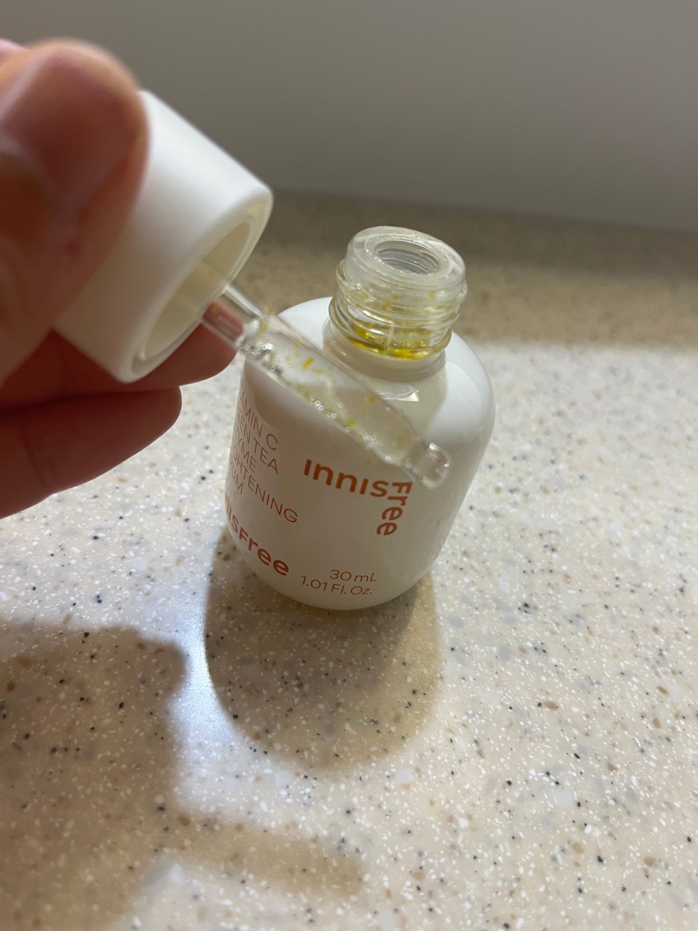 ビタC グリーンティーエンザイム ブライト セラム/innisfree/美容液を使ったクチコミ(1枚目)