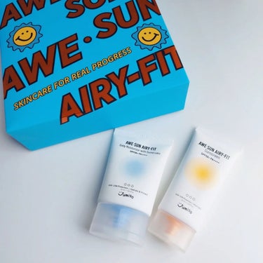 AWE・SUN AIRY-FIT Daily Moisurizer With Sunscreen/JUMISO/日焼け止め・UVケアを使ったクチコミ（1枚目）