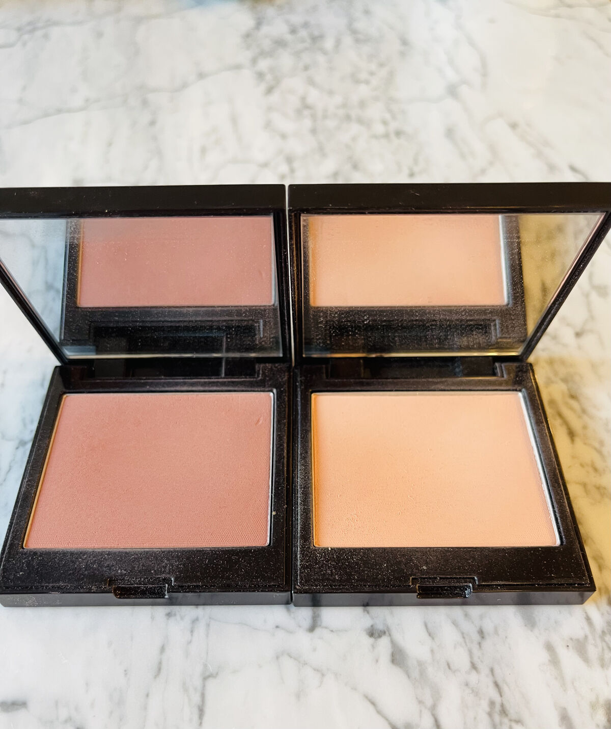 ブラッシュ カラー インフュージョン 11 GUAVA/ローラ メルシエ/パウダーチークを使ったクチコミ（1枚目）