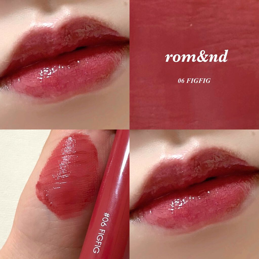 ジューシーラスティングティント/rom&nd/リップティントを使ったクチコミ（1枚目）