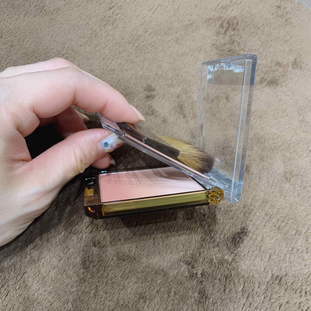 オーラティック ブラッシュ/excel/パウダーチークを使ったクチコミ(3枚目)