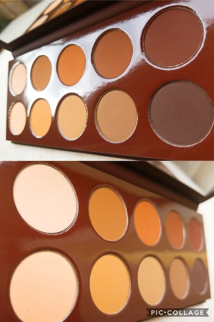 MATTE COCOA EYESHADOW PALETTE/KKW BEAUTY/アイシャドウパレットを使ったクチコミ(2枚目)