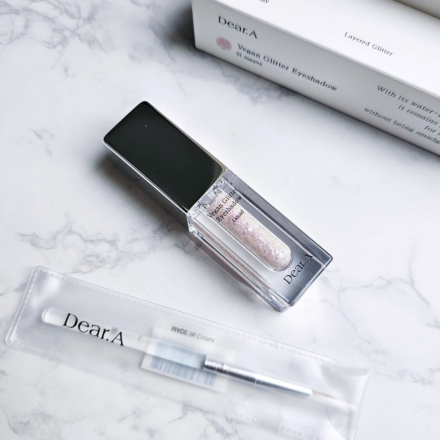 グリッターアイシャドウ/Dear.A/グリッターを使ったクチコミ(5枚目)