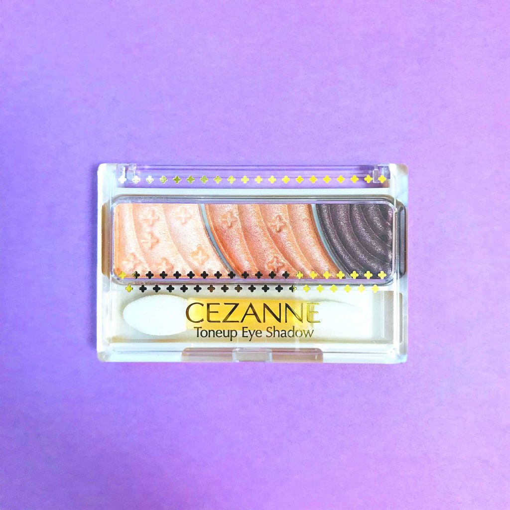 トーンアップアイシャドウ/CEZANNE/アイシャドウパレットを使ったクチコミ(1枚目)