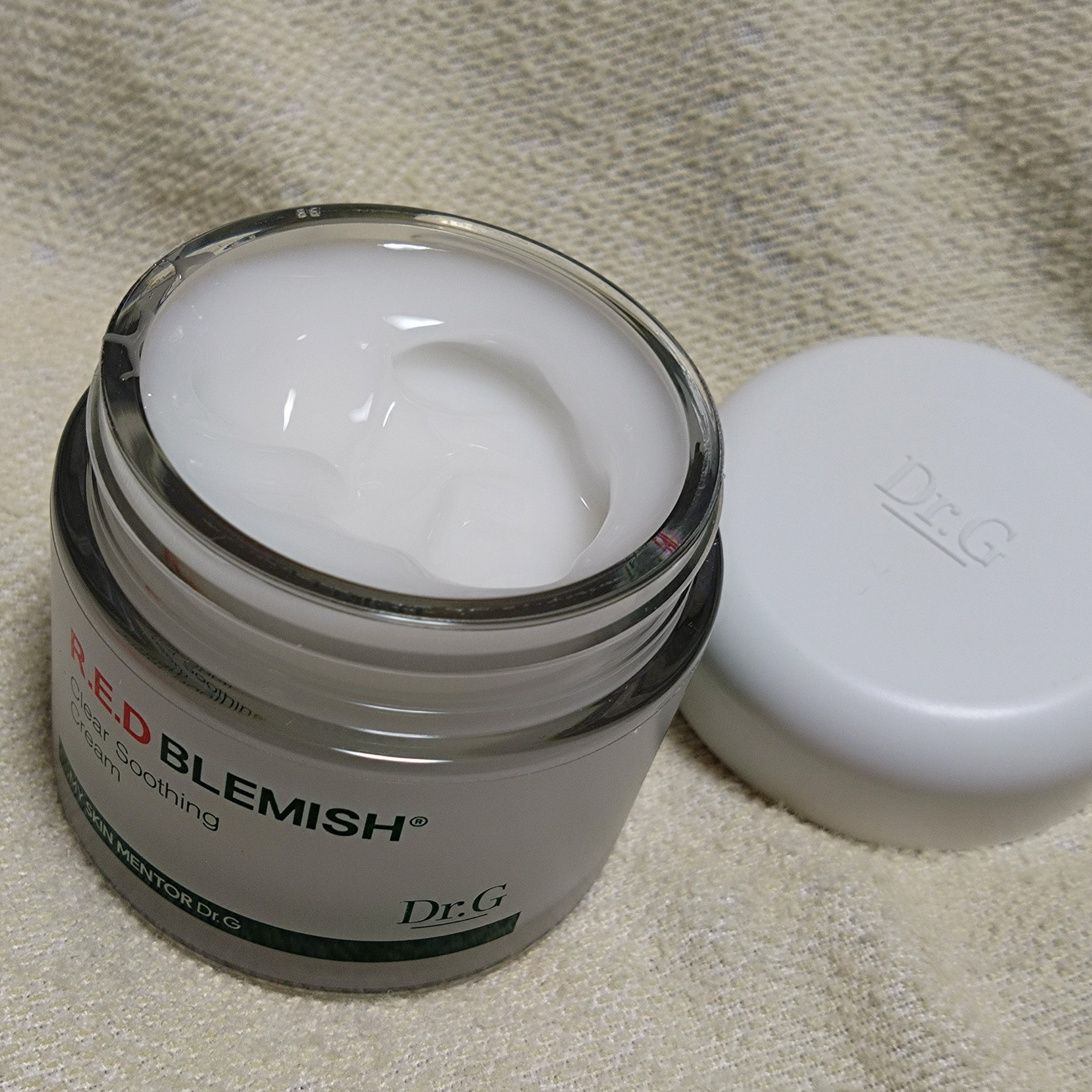 レッドブレミッシュ クリアスージングクリーム/Dr.G/フェイスクリームを使ったクチコミ（3枚目）