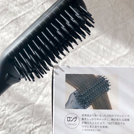 スタイリッシュ コンパクトイオンヒートブラシ MHB-3040-K/mod's hair/ヒートブラシを使ったクチコミ(3枚目)