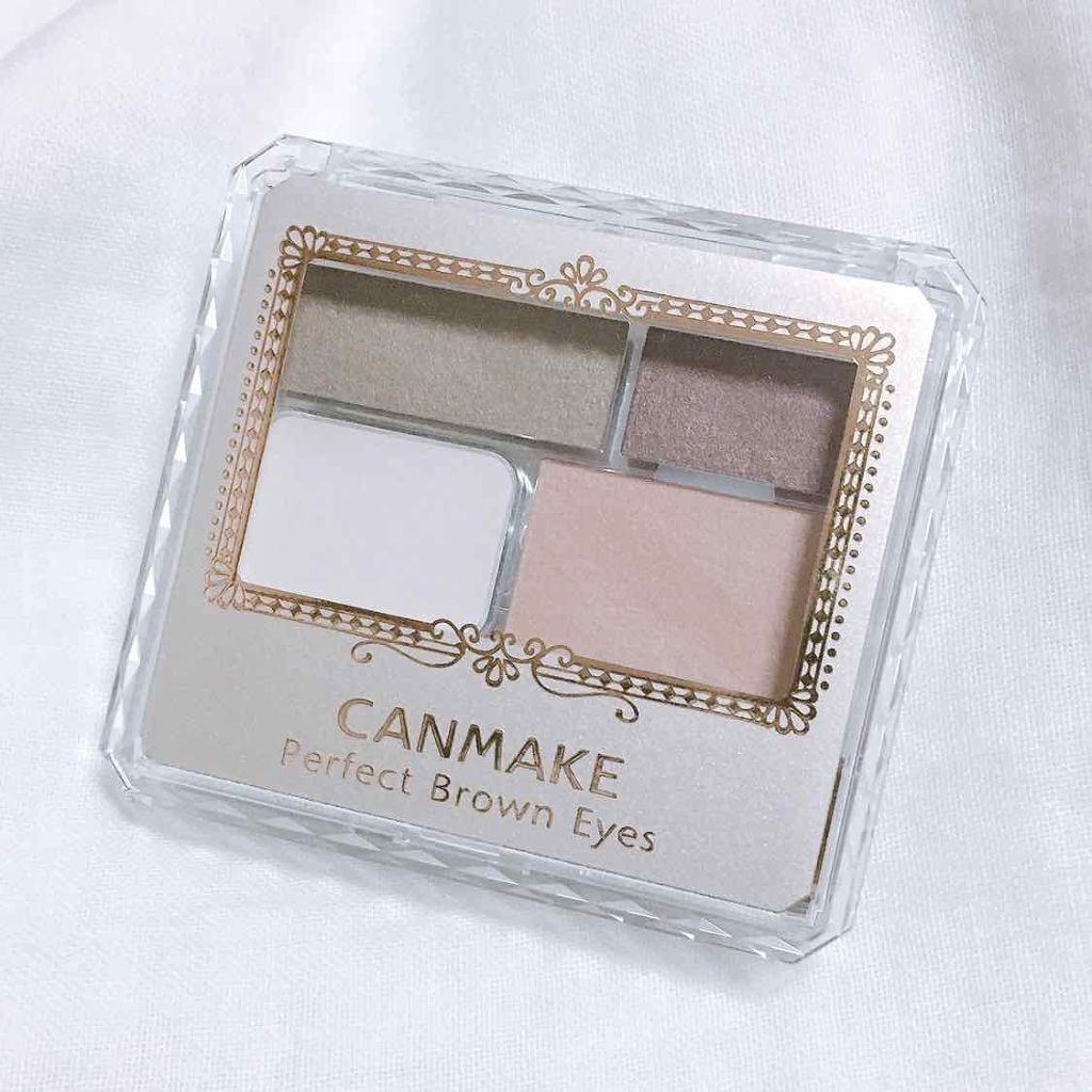 パーフェクトブラウンアイズ/キャンメイク/ジェル・クリームアイシャドウを使ったクチコミ（1枚目）
