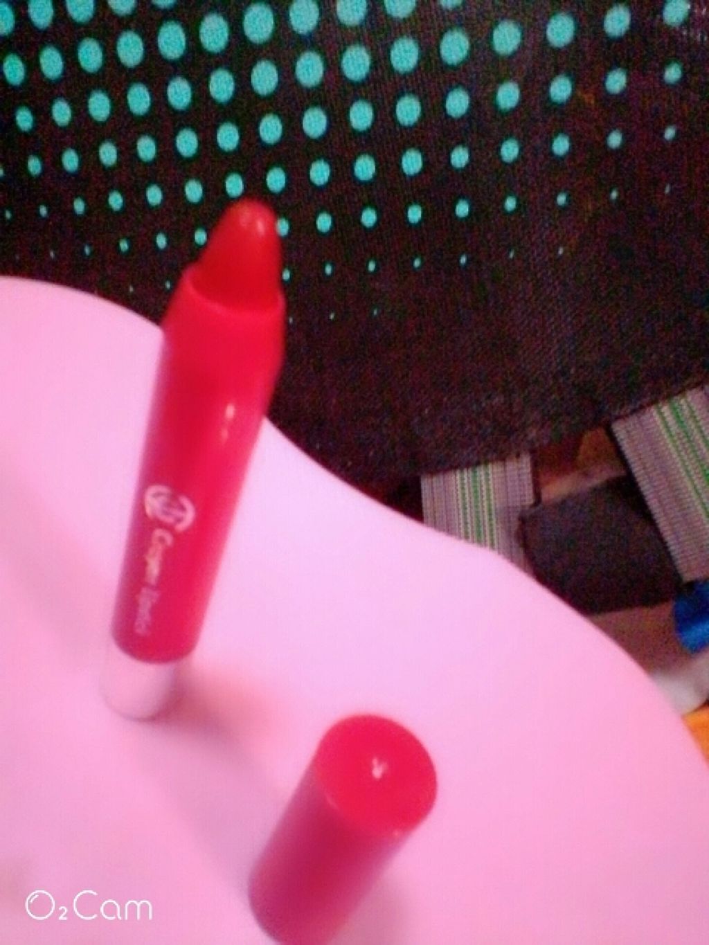 クレヨンリップクラシックレッド/セリア/リップグロスを使ったクチコミ（1枚目）