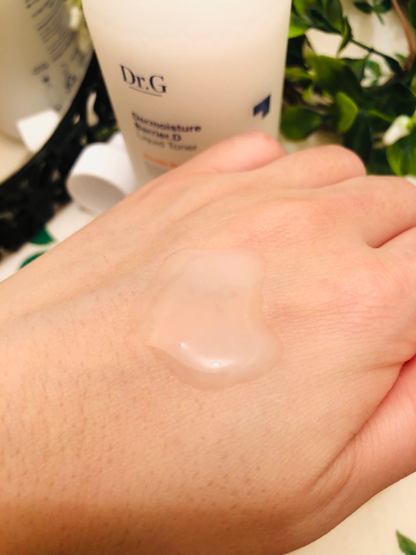 ザモイスチャーバリアDリキッドトナー/Dr.G/化粧水を使ったクチコミ(3枚目)