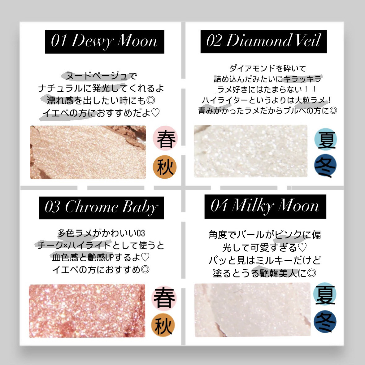 ハイライター/Glint/パウダーハイライトを使ったクチコミ（3枚目）