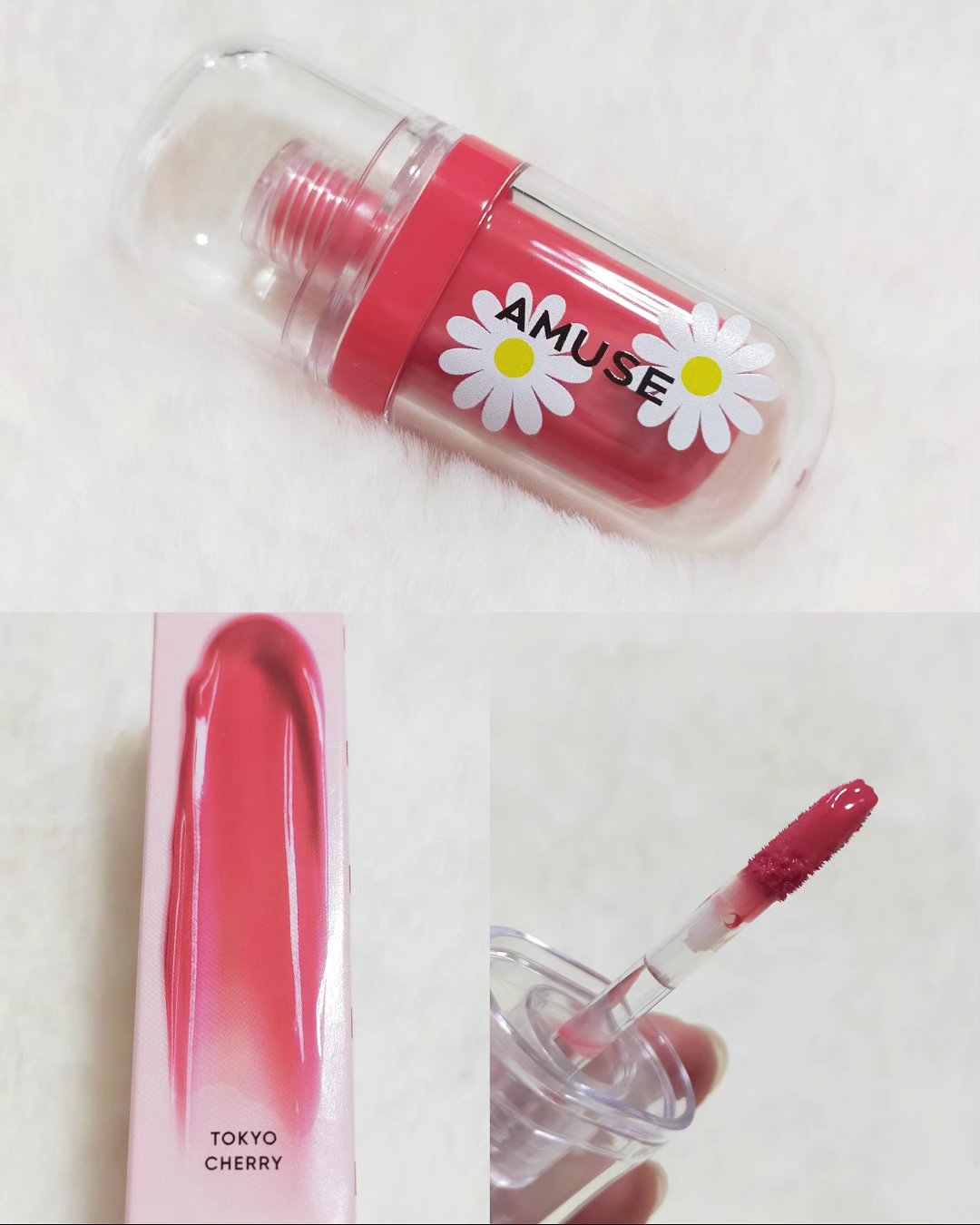 ジェルフィットティント/AMUSE/リップティントを使ったクチコミ（2枚目）