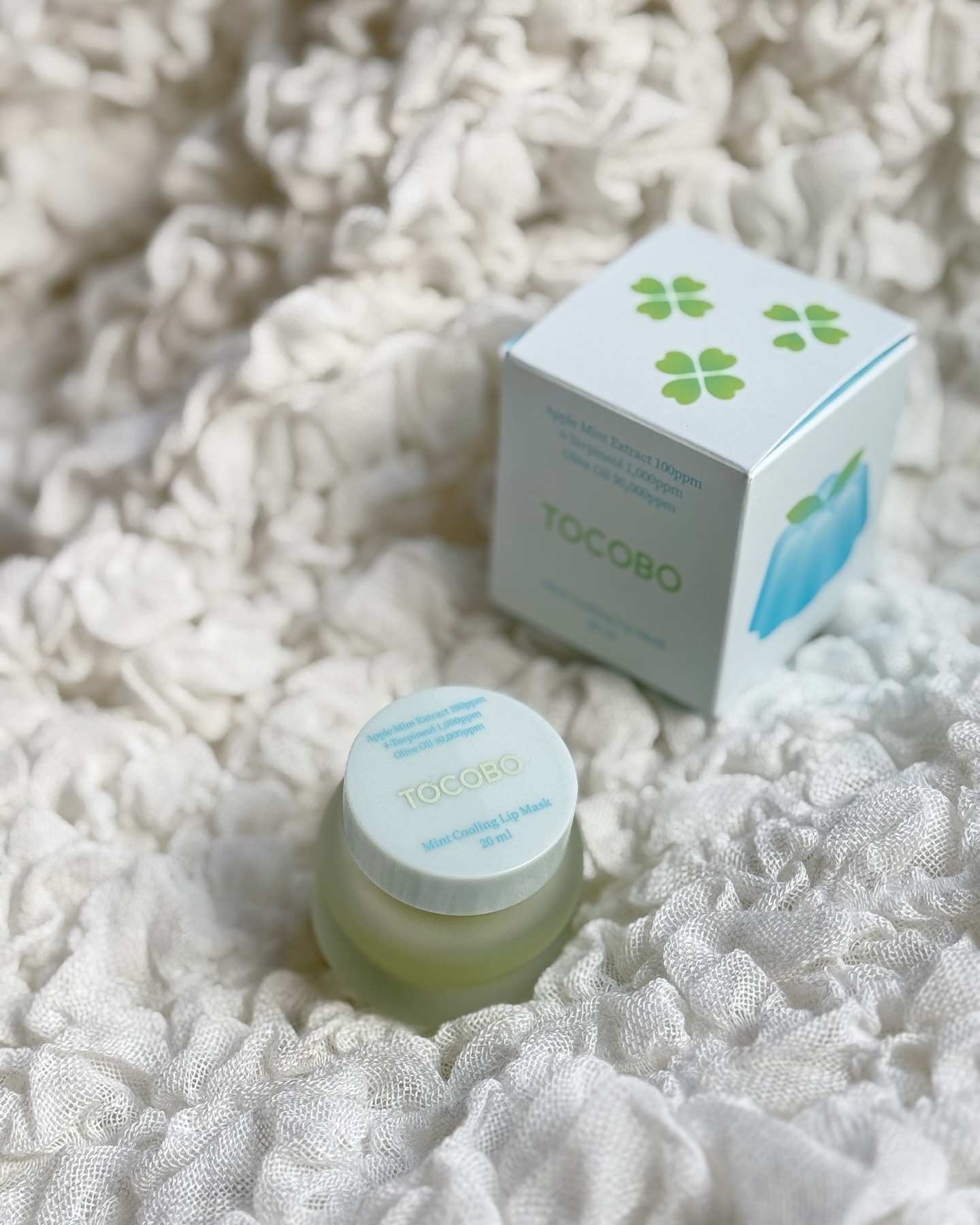 ミントクーリングリップマスク/TOCOBO/リップマスクを使ったクチコミ（1枚目）
