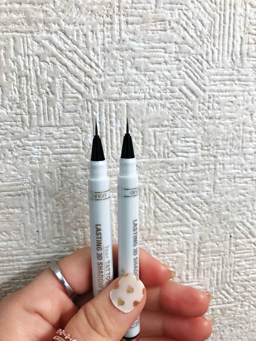 ラスティング3Dシャドウライナー/K-パレット/リキッドアイライナーを使ったクチコミ(4枚目)