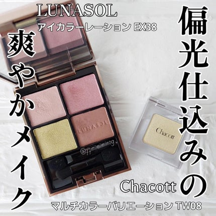 マルチカラーバリエーション トゥインクル/チャコット・コスメティクス/単色アイシャドウを使ったクチコミ(1枚目)