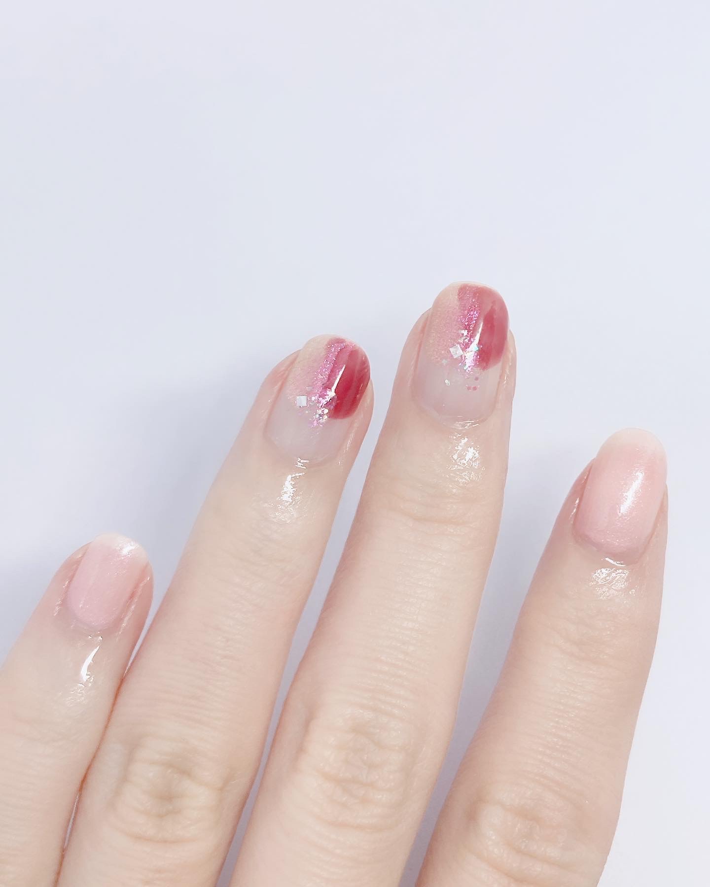 ネイルポリッシュ 22 ローズクォーツマカロン/sopo/マニキュアを使ったクチコミ（3枚目）