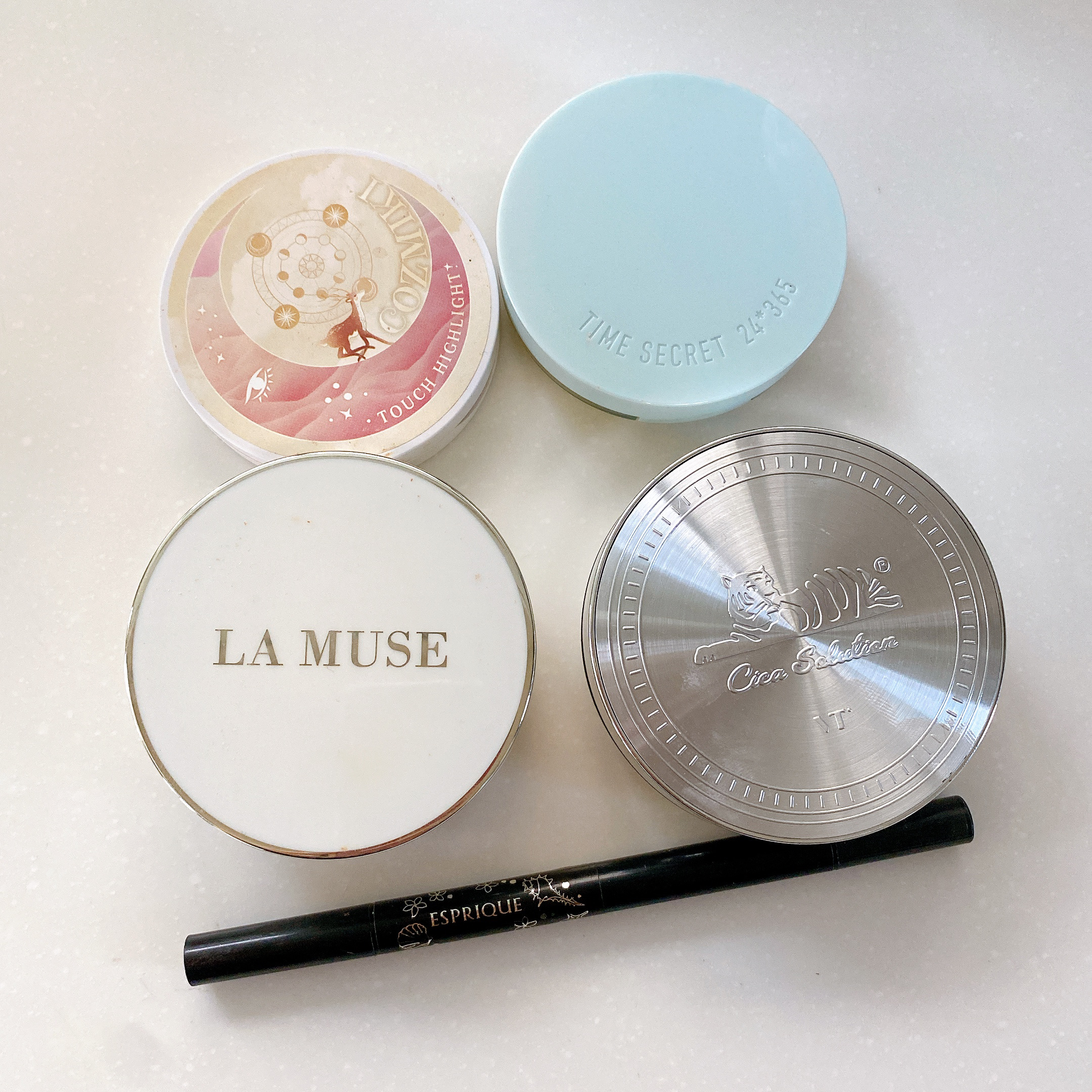 W アイブロウ (ペンシル＆パウダー) BR300（限定デザイン）/ESPRIQUE/パウダーアイブロウを使ったクチコミ（1枚目）