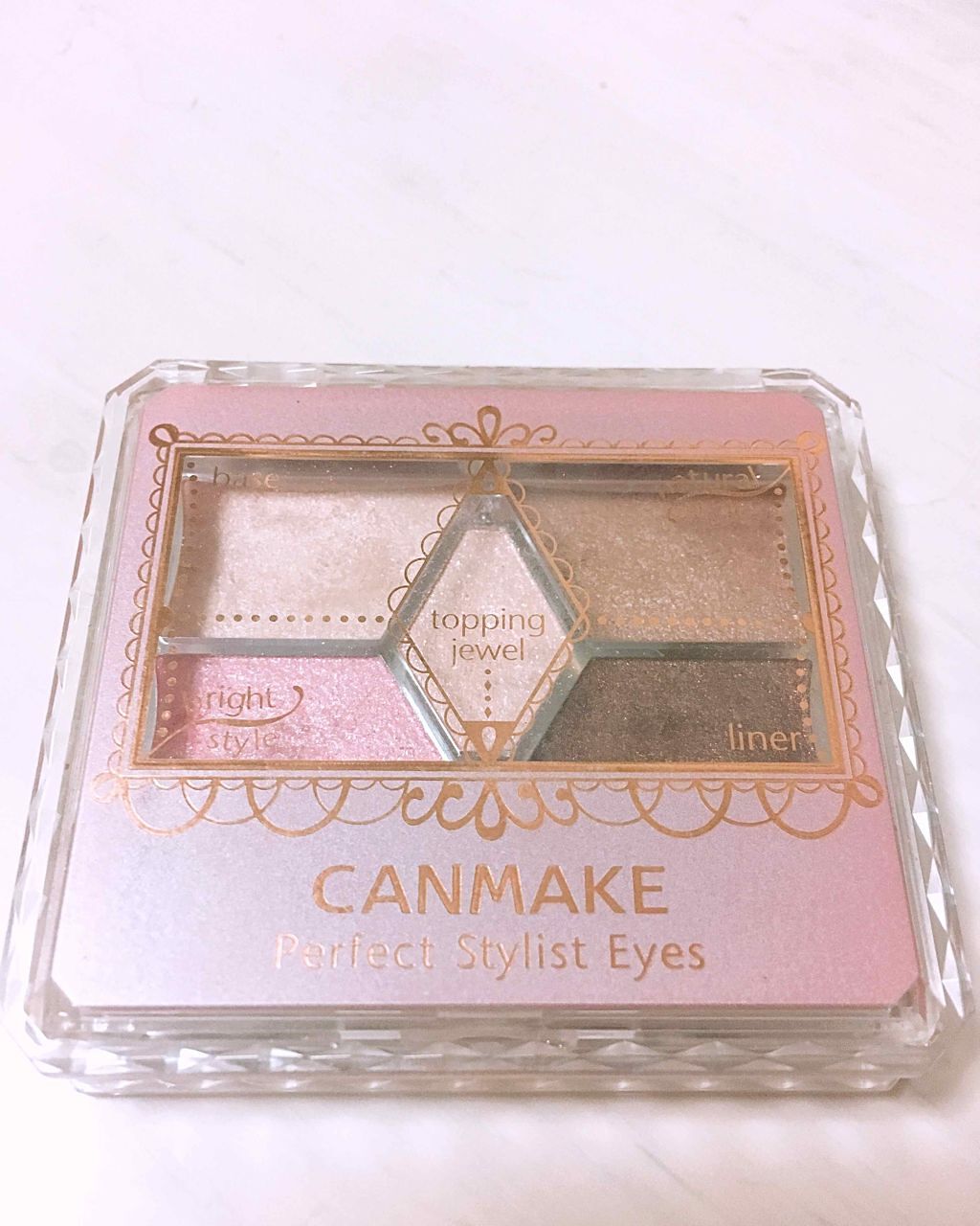 【旧品】パーフェクトスタイリストアイズ/キャンメイク/アイシャドウパレットを使ったクチコミ(1枚目)