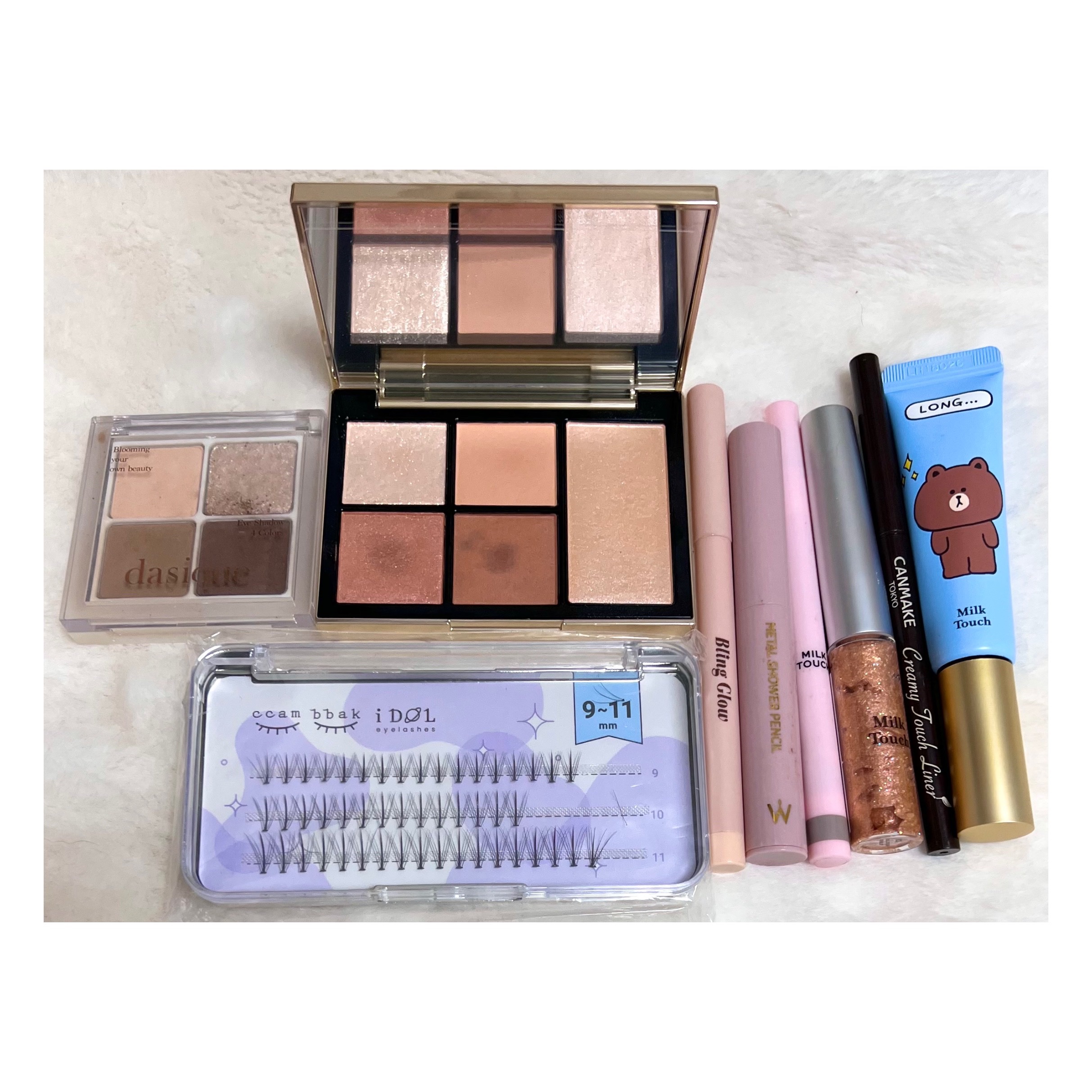 アンダーアイメーカー/dasique/アイシャドウパレットを使ったクチコミ（3枚目）