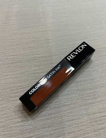 カラーステイ サテン インク 003 イン ソー ディープ/REVLON/口紅を使ったクチコミ（1枚目）