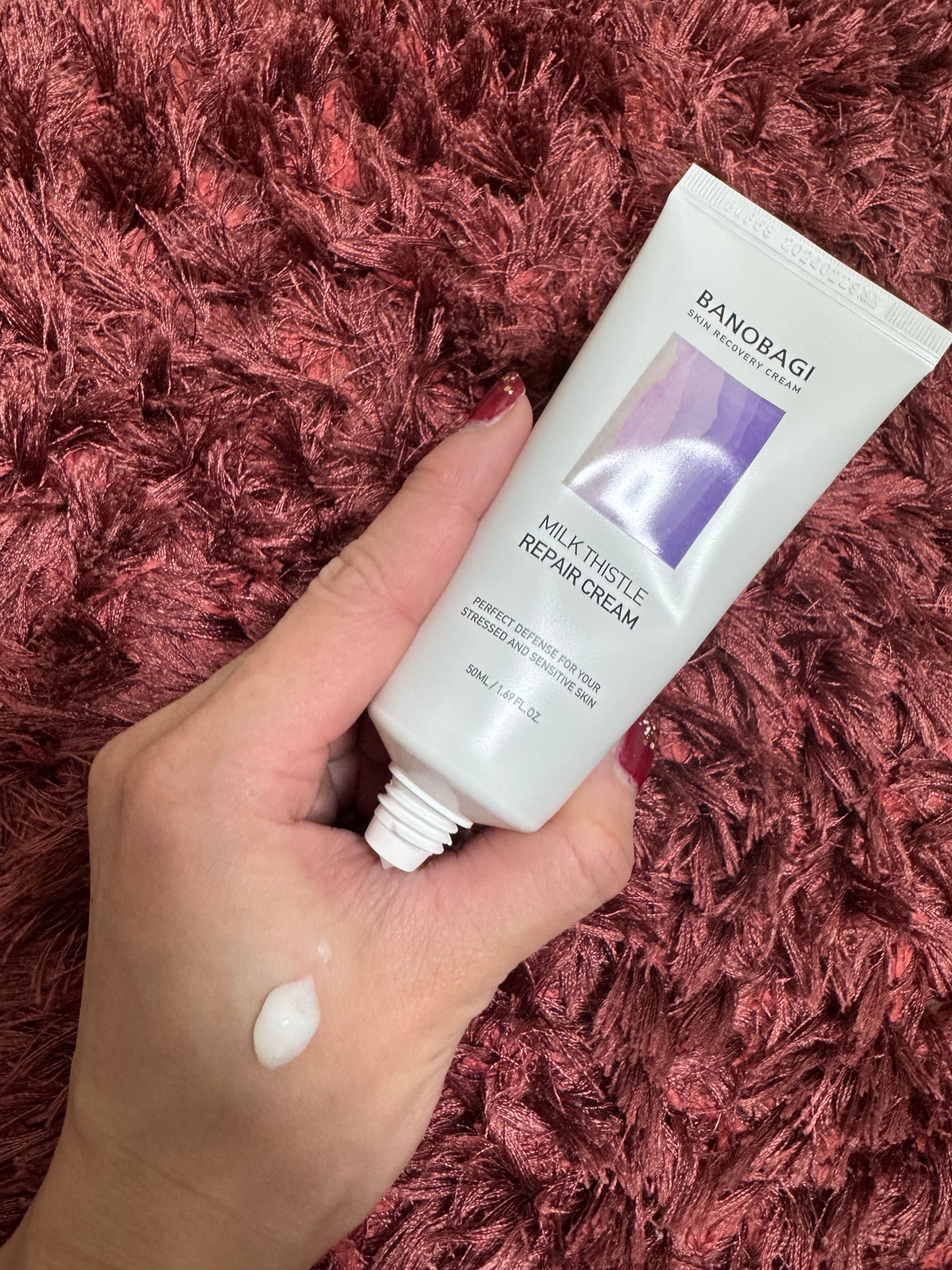 ミルクシスル リペアクリーム/BANOBAGI/フェイスクリームを使ったクチコミ(2枚目)