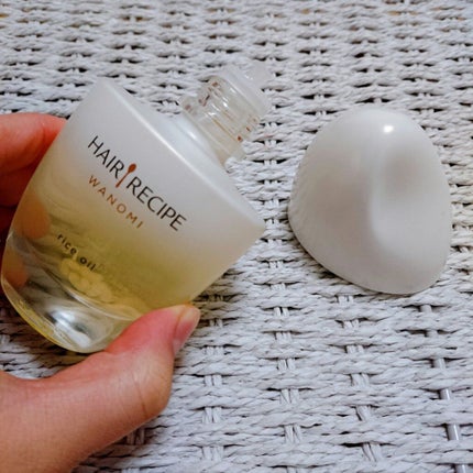 さらとろライスオイル(洗い流さないトリートメント)/WANOMI/ヘアオイルを使ったクチコミ(2枚目)