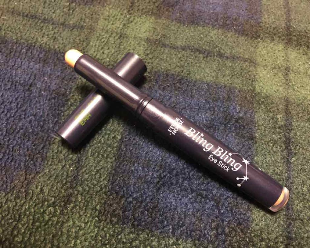 キラキラ アイシャドウ/ETUDE/スティックアイシャドウを使ったクチコミ（1枚目）