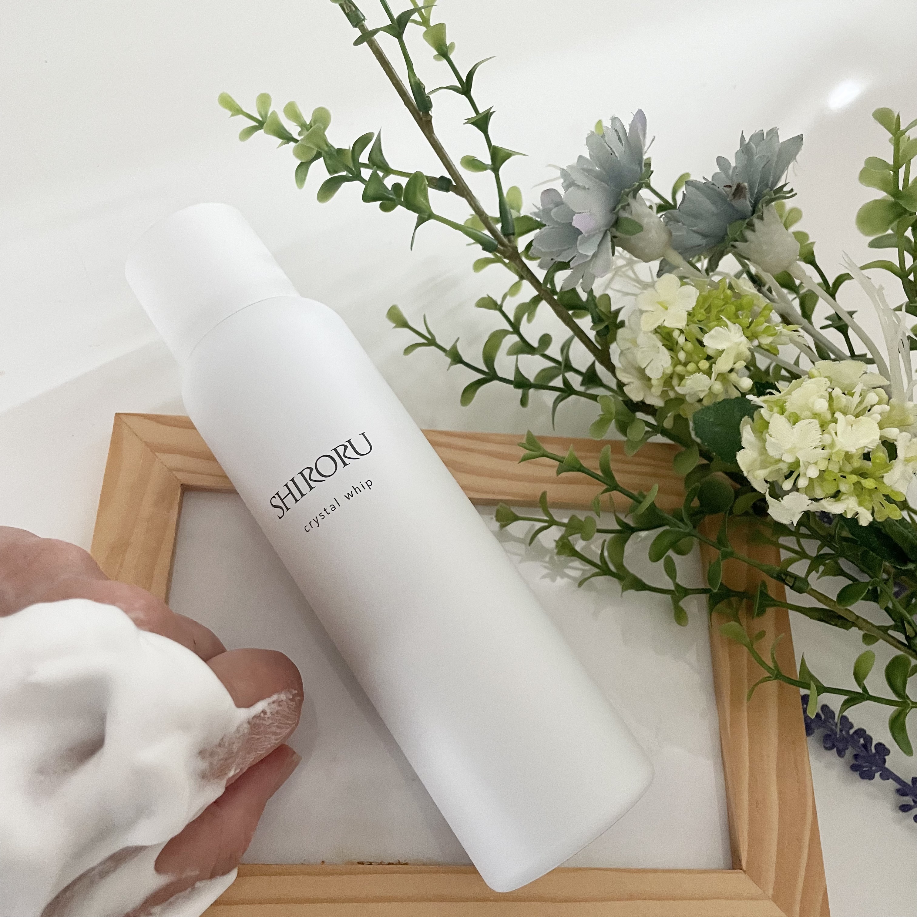 クリスタルホイップ クリスタルホイップ/SHIRORU/泡洗顔を使ったクチコミ（3枚目）
