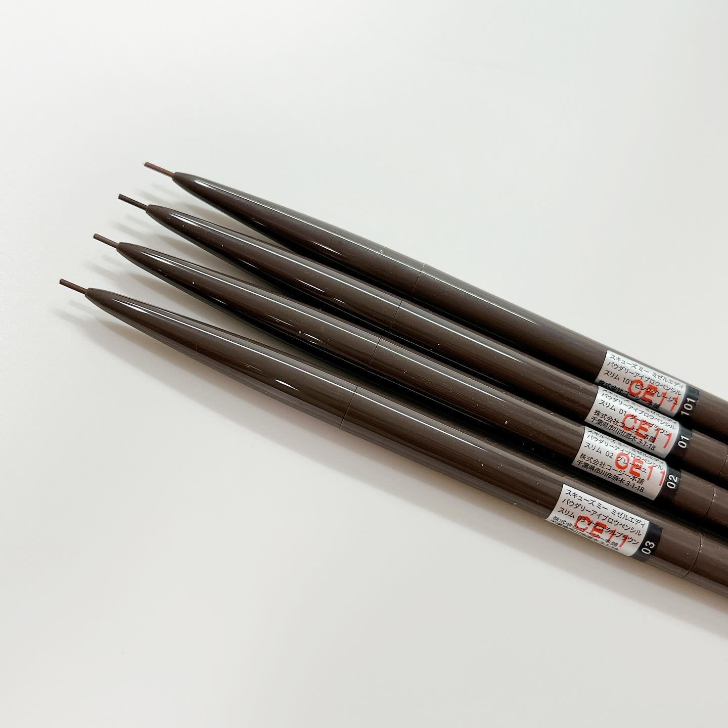 パウダリーアイブロウペンシル スリム/ミゼルエディ/アイブロウペンシルを使ったクチコミ（2枚目）