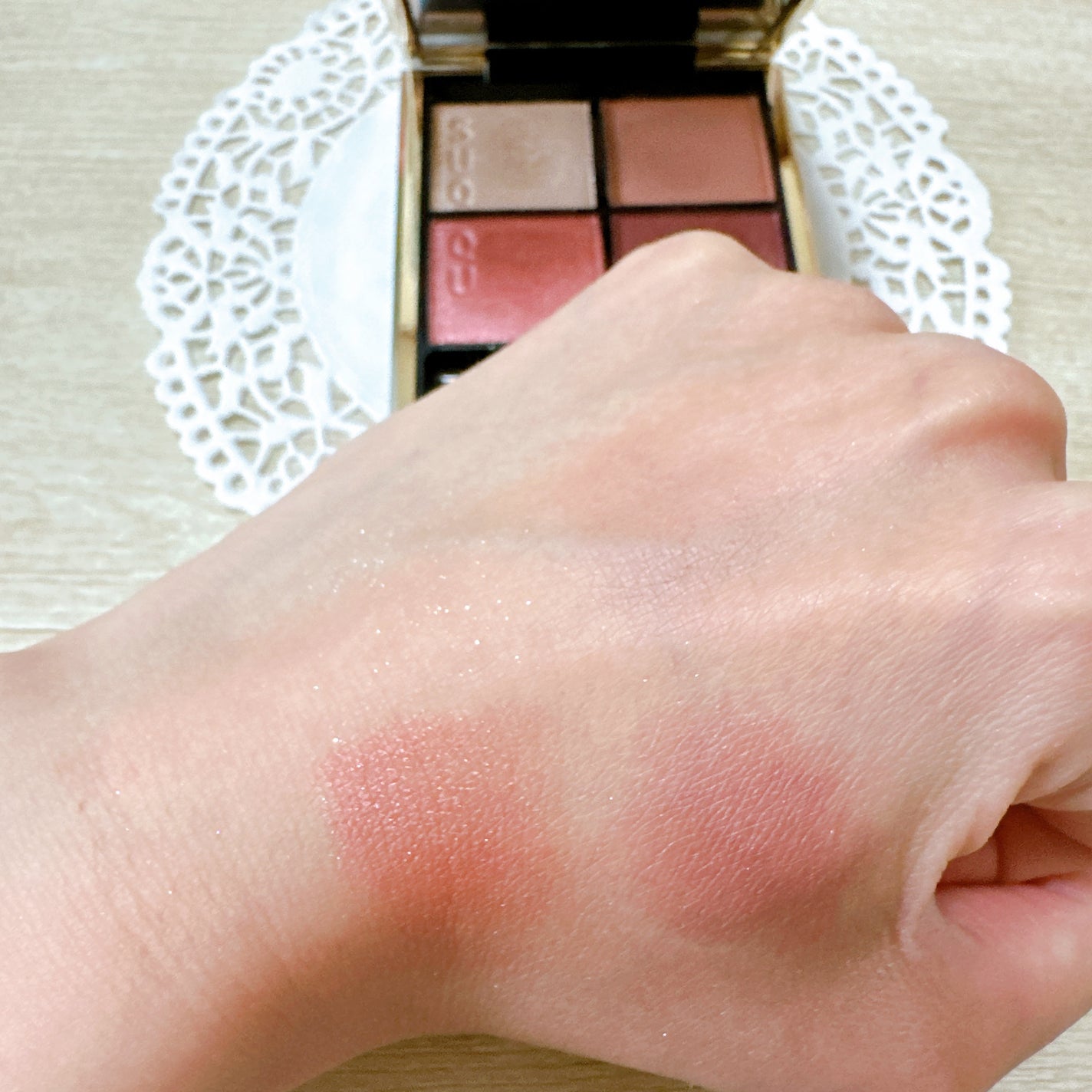 シグニチャー カラー アイズ/SUQQU/アイシャドウパレットを使ったクチコミ(5枚目)