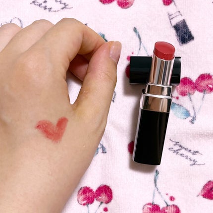 ルージュ ココ ブルーム 124 メルヴェイユ ドゥ シャネル/CHANEL/口紅を使ったクチコミ(2枚目)