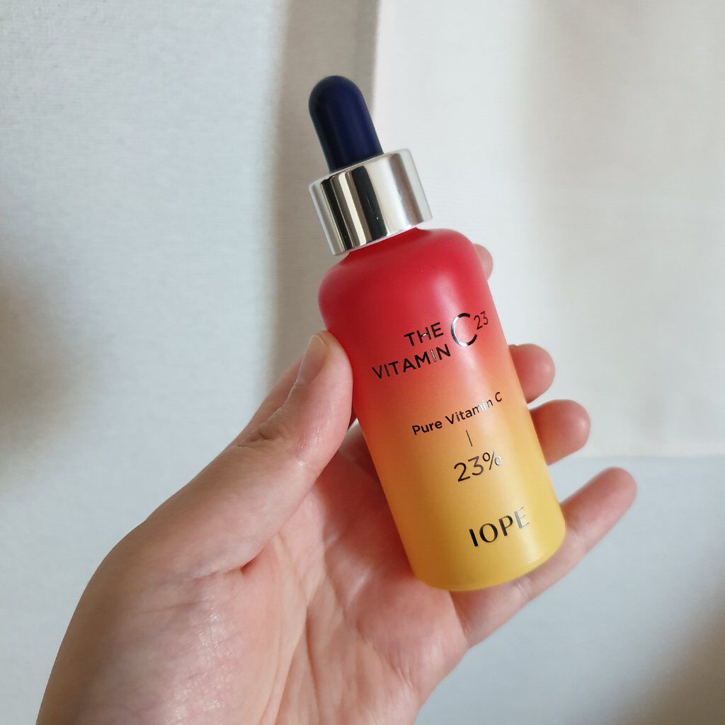 ✼••┈┈••✼••┈┈••✼••┈┈••✼••┈┈••✼
【使った商品】

IOPEザビタミンC23

【商品の特徴】

✔肌のツヤ
✔肌の弾力
✔キメの改善

【使用感】

最初の頃は使ったときピリピリっときました
肌に効いてる感じがし