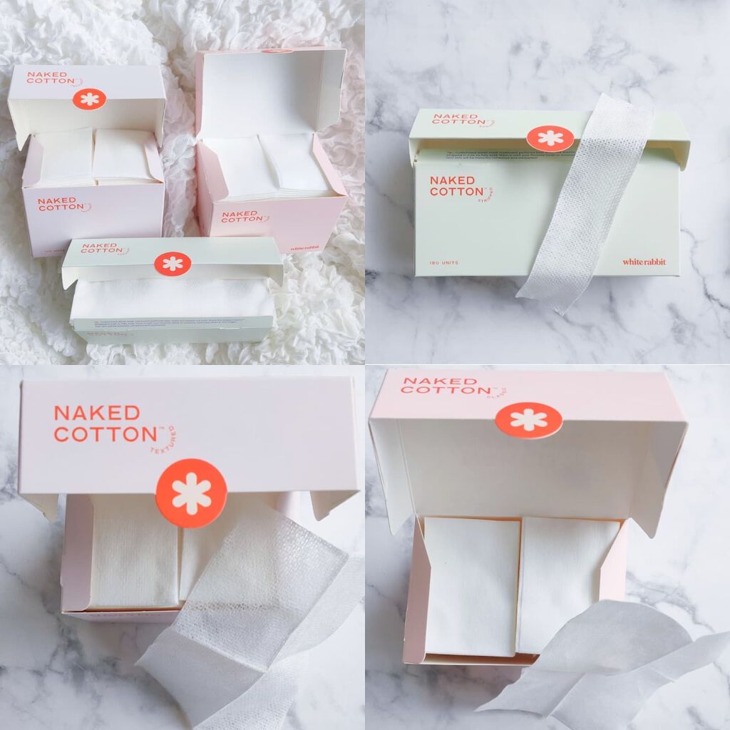 NAKED COTTON CLASSIC/White Rabbit/コットンを使ったクチコミ(4枚目)