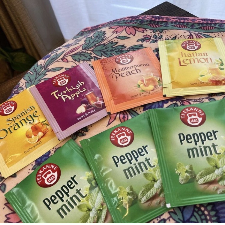 スパニッシュオレンジハーブティー/ポンパドール/ドリンクを使ったクチコミ（2枚目）