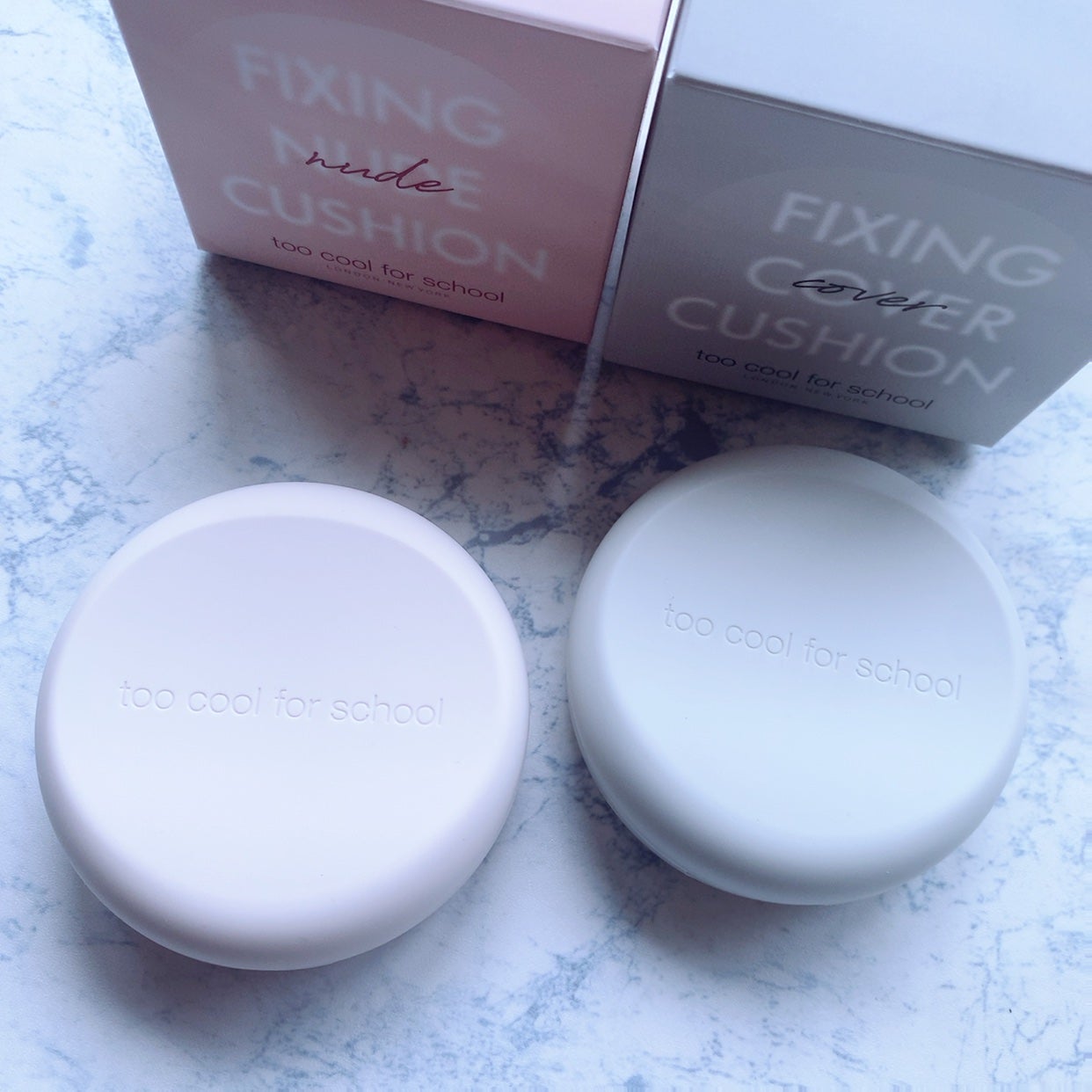 フィクシングヌードクッション/too cool for school/クッションファンデーションを使ったクチコミ(2枚目)