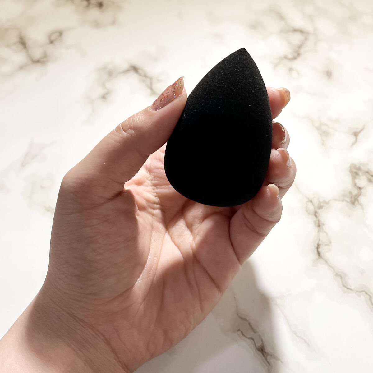 &be ブラックスポンジ/＆be/パフ・スポンジを使ったクチコミ（3枚目）
