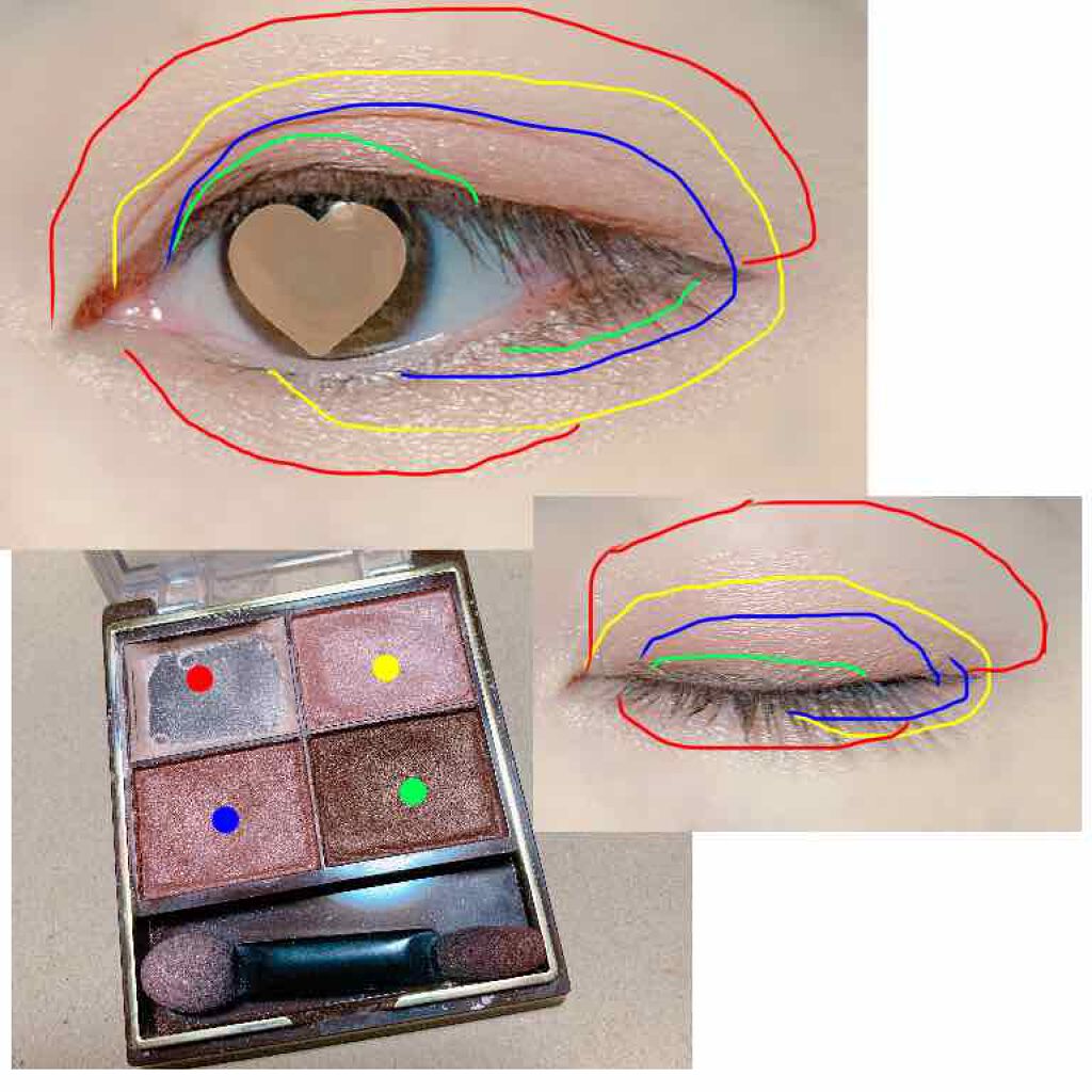 スキニーリッチシャドウ/excel/アイシャドウパレットを使ったクチコミ(2枚目)