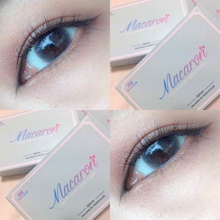 Macaron by momocolor/momocolor/カラーコンタクトレンズを使ったクチコミ(1枚目)