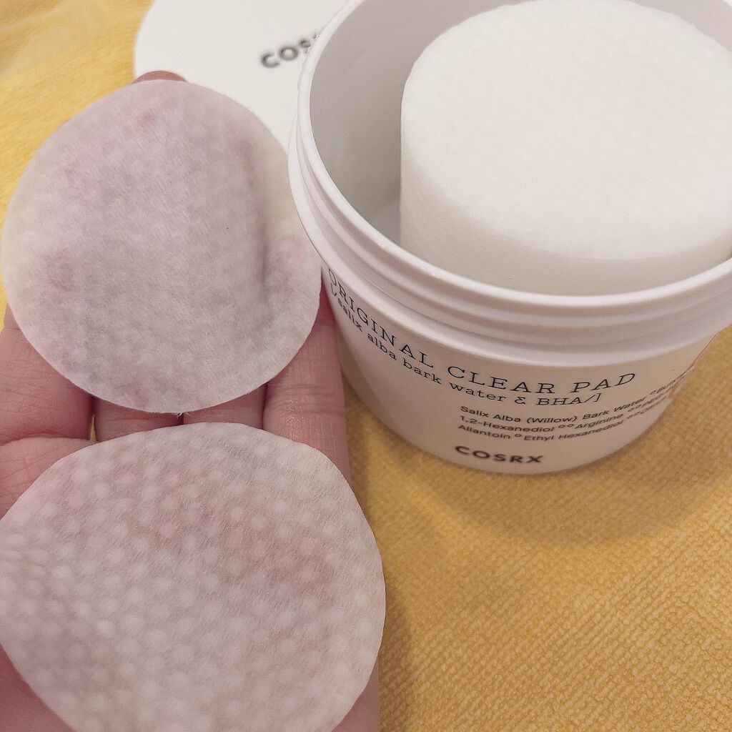 ワンステップオリジナルクリアパッド/COSRX/トナーパッドを使ったクチコミ(2枚目)