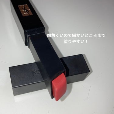 ルージュ ピュールクチュール ザ スリム ベルベットラディカル No.302 ブラウンノー ウェイ バック/YVES SAINT LAURENT BEAUTE/口紅を使ったクチコミ（3枚目）