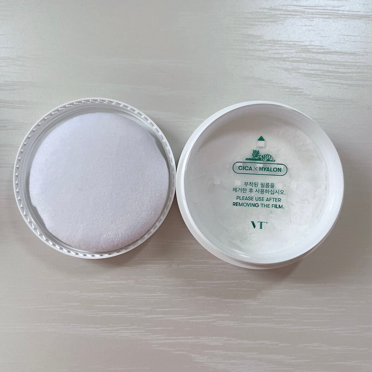 CICA ノーセバム マイルドパウダー/VT/ルースパウダーを使ったクチコミ(4枚目)