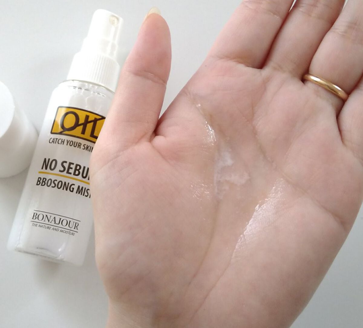 ノーセバムさらもちミスト/Bonajour/ミスト状化粧水を使ったクチコミ(2枚目)