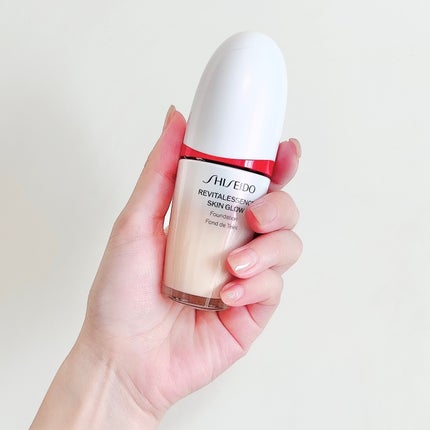 エッセンス スキングロウ ファンデーション/SHISEIDO/リキッドファンデーションを使ったクチコミ(2枚目)