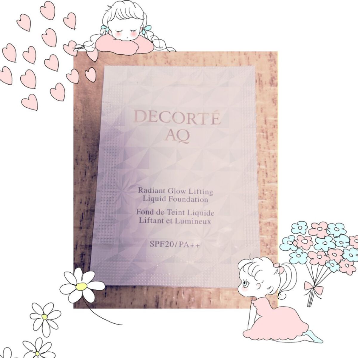 suzuのクチコミ「💐DECORTÉ💐
AQ スキン フォルミング リキッドファンデーション
SPF20/PA++.....」（1枚目）