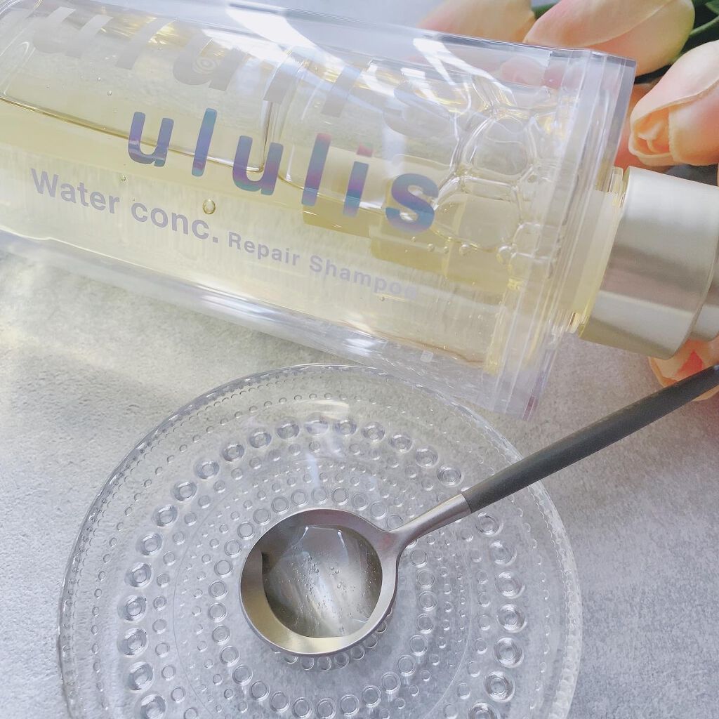 ウォーターコンク リペアシャンプー/ヘアトリートメント/ululis/シャンプー・コンディショナーを使ったクチコミ(6枚目)