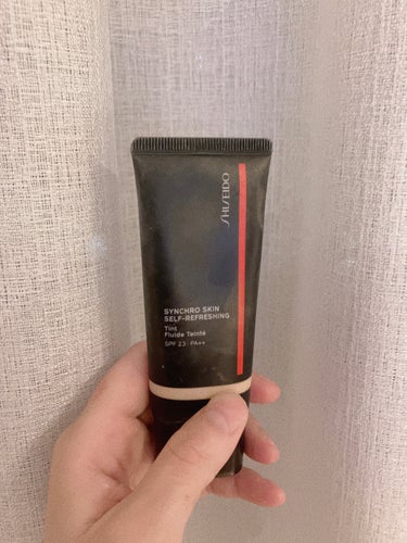 シンクロスキン セルフリフレッシング ティント/SHISEIDO/リキッドファンデーションを使ったクチコミ（1枚目）