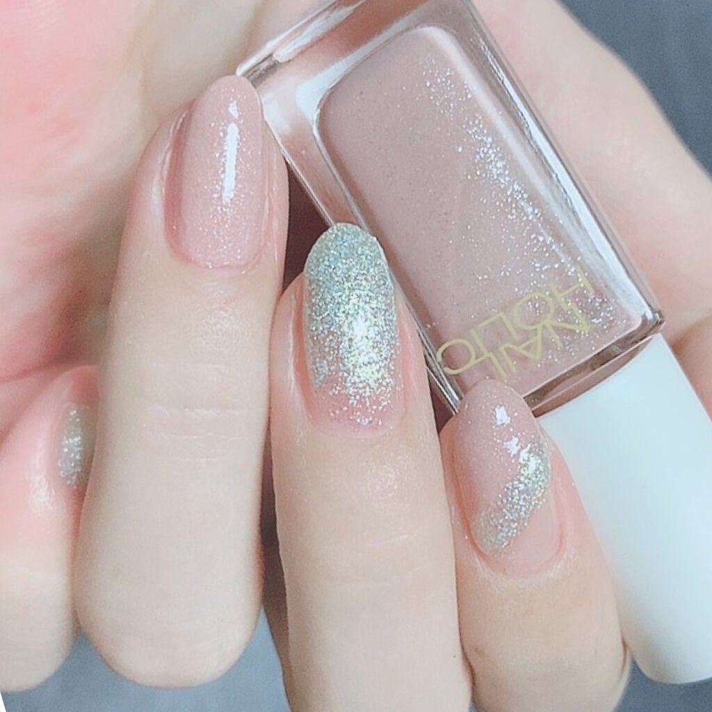 ネイルホリック Aurora Glitter/ネイルホリック/マニキュアを使ったクチコミ(2枚目)