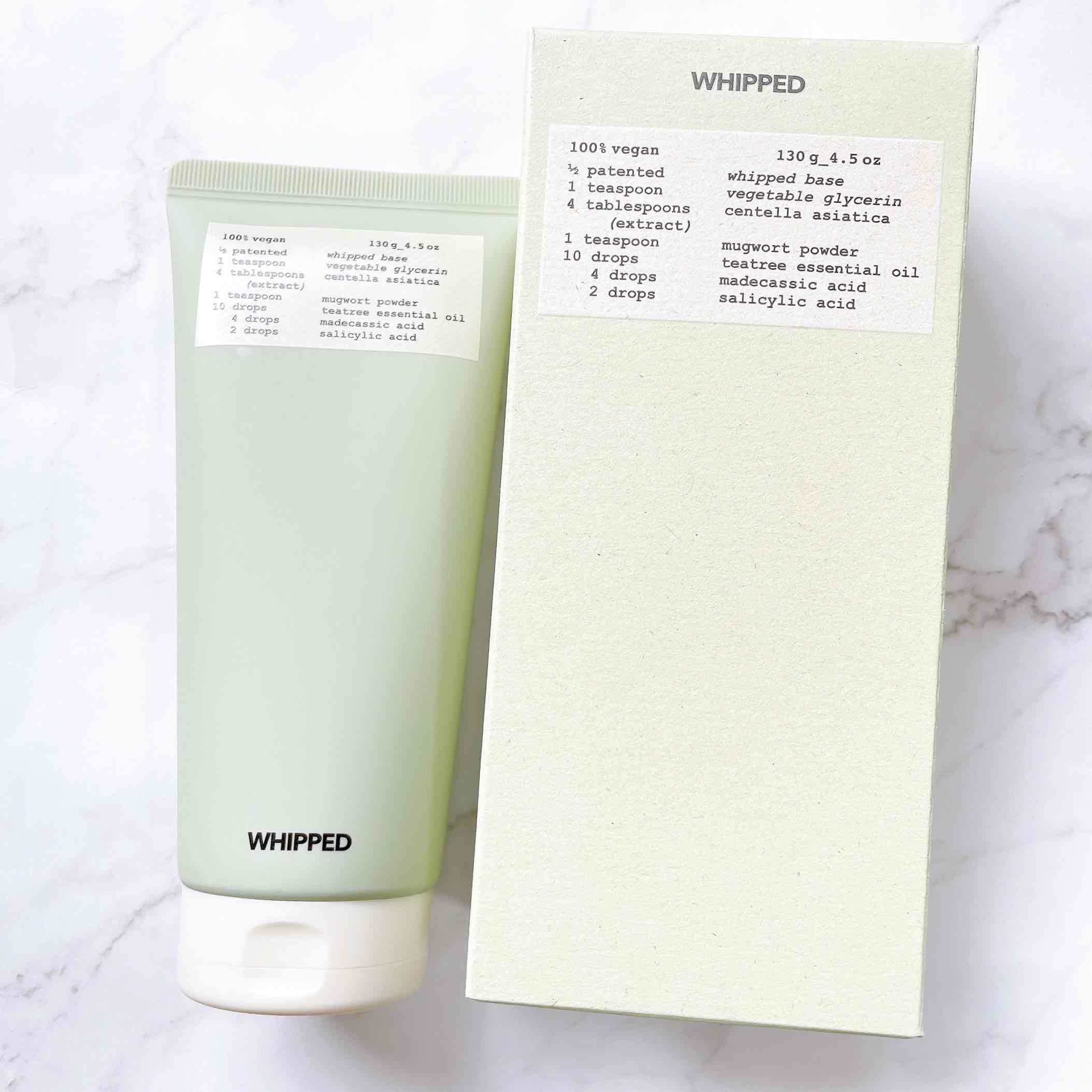 ヴィーガンパッククレンザーチューブ/WHIPPED/洗顔フォームを使ったクチコミ（2枚目）