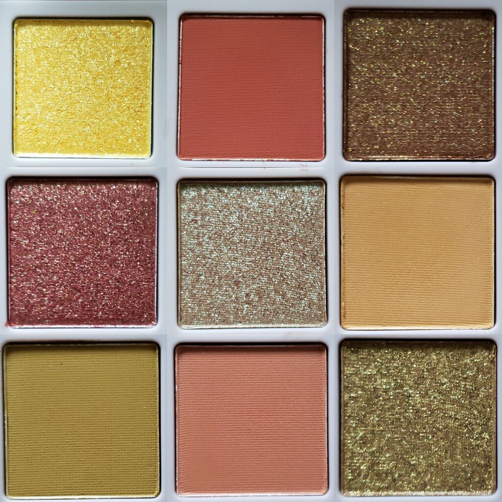 ミニチョコレートアイシャドウパレット/MAKEUP REVOLUTION/アイシャドウパレットを使ったクチコミ(3枚目)