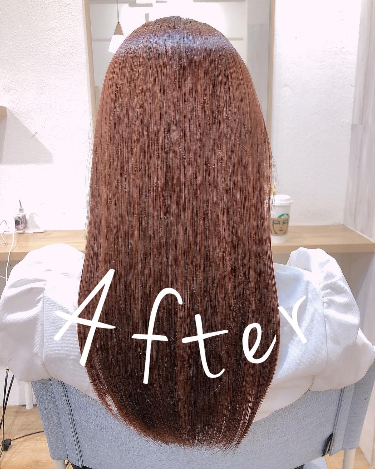 TAKU /新宿/美容師/髪質改善/韓国ヘア on LIPS 「@rinma_milk様御来店ありがとうございました😊🙏初のU..」(3枚目)